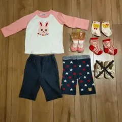 お値下げ中！ミキハウス セット♡80サイズ 3点&靴下3足