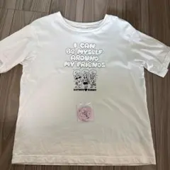 Esther Bunny Tシャツ ホワイト　GU