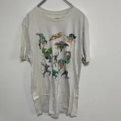 ヒーロー マーベル Tシャツ アメコミ Lサイズ キャラクター