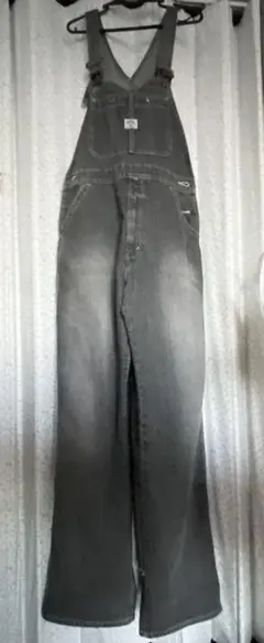 BIGJOHN オーバーオール デニム サロペット グレー