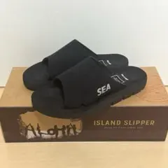 ISLAND SLIPPER ウィンダンシー ブラックスライドサンダル 24のサムネイル