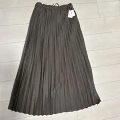 チェックプリーツスカート