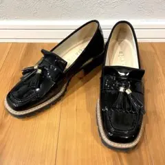 DIANA ダイアナ　エナメルタッセルローファートラックソール　23cm