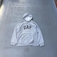 90s OLD GAP reverse weave プルオーバーパーカー　メンズ