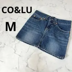 ココルル　デニムスカート　26　M　ミニスカート
