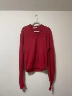 希少70s 初期タグ vintage IZOD LACOSTE Ｖネックセーター
