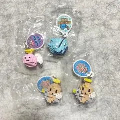 たまごっち　ドットフィギュアチャーム　まるてん　くりてん　ぎんじろっち