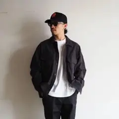 WAX Back satin cover all バックサテンカバーオール