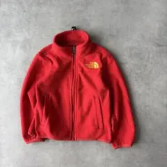 20740 キッズ THE NORTH FACE フリース 赤色