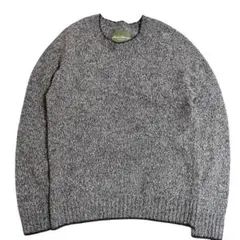 Eddie Bauer 霜降りグレー ローゲージ セーター Lサイズ
