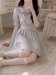 Ankrouge ワンピース アンクルージュ ワンピース 白 レースロング