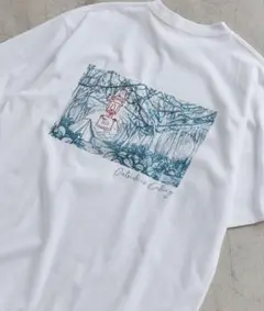 Coleman コールマン 半袖Tシャツ ホワイト メンズのサムネイル