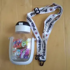 ポケモン 子ども用水筒 ストラップ付き