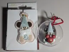 ディズニー　クリスマス　2025 リルリンリン　キーチェーン　カプセルトイ　新品