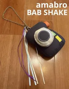 amabro BAB SHAKE カメラ型ラトル ガラガラ