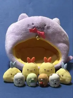 すみっコぐらし　ミニフィギュア　ねこハウス