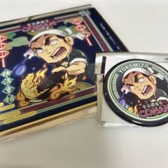 名探偵コナン　大阪城本陣　2026 横溝重吾　戦国　ネオン　色紙　缶バッジ