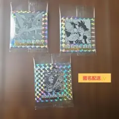 ドラゴンボール40周年記念ウエハースシール 3枚セット