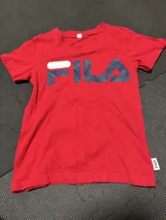 値下げ‼︎ FILA 赤 Tシャツ 120