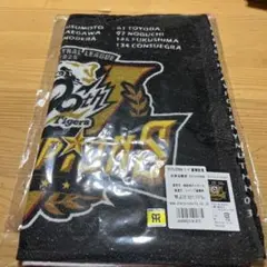 阪神百貨店限定　2025 セ・リーグ優勝記念口 ゴジャガードラメフェイスタオル
