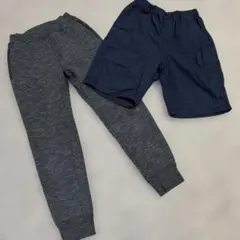 Uniqlo 150 ドライスウェットパンツ &ハーフパンツ