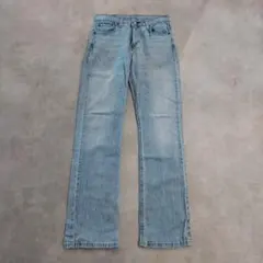 リーバイス527 Levis W29 フレアブーツ 青 古着 ボトム 23452