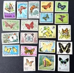 2026年最新】世界の蝶の切手の人気アイテム - メルカリ