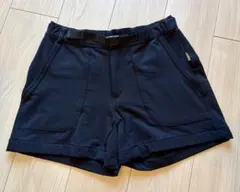 美品❤︎お買い得！MIZUNO　登山用ショートパンツ　ブラック　M　生地厚め