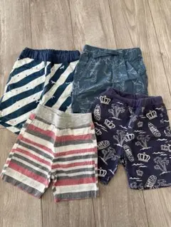 ハーフパンツ4点セット
