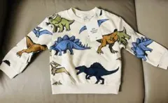 恐竜柄 トレーナー　H&M キッズ　ベビー　トップス　裏起毛　タグ付き　新品