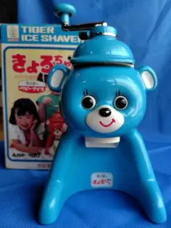 貴重！デッドストック 昭和レトロ TIGER きょろちゃん かき氷機 27804-328-
