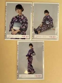 櫻坂46 生写真 2026年 浴衣 中嶋優月 - メルカリ