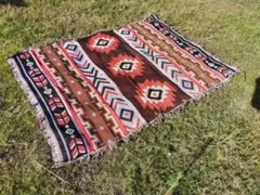 マルチラグ オルテガ ラグマット カバー インテリア キャンプ 90×180㎝のサムネイル