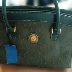 最終お値引き❗️Valentino オーストリッチ ハンドバッグ 　難あり