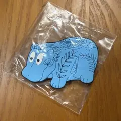 青いカバ＆バーバパパキャラクターマグネットのサムネイル