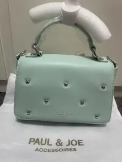 PAUL & JOEアクセソワ　 ミントグリーン ハンドバッグ