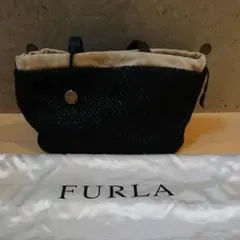 FURLA☆黒色トートバッグ