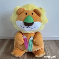 40センチBIGたべっ子どうぶつ　ライオンのぬいぐるみ クレヨン付きのサムネイル