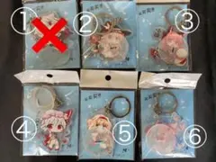 ☆バラ売り可☆ 東方プロジェクト 東方project アクリルキーホルダー６個