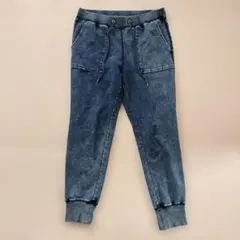 XL GUレディースデニム ジョガーパンツ