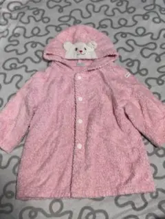 ミキハウス フード付バスポンチョ