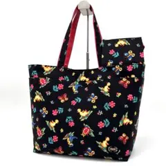 FEILER ハイジ柄 ファイユバッグ トートバッグ 大容量 肩掛け ブラック