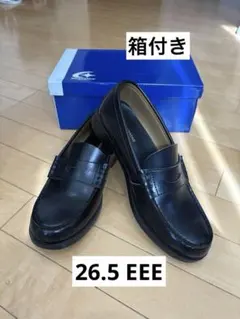 お値下げ❣️MOONSTAR ブラック　ローファー 箱付き　26.5EEE
