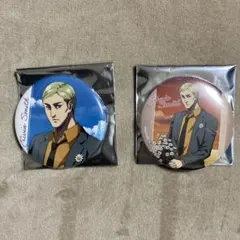 進撃の巨人 缶バッジ イーディス イートゥーン エルヴィン