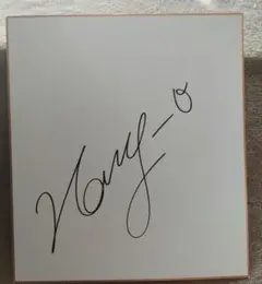 ノンオー　直筆サイン色紙　ONE championship