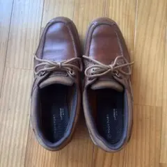ROCKPORT デッキシューズ ブラウン
