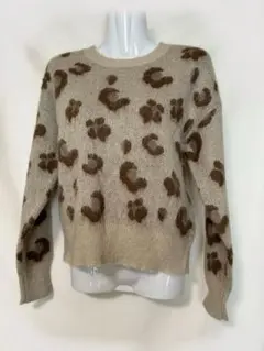 レオパード ニット