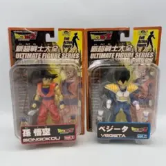 ドラゴンボールZ 新超戦士大全 孫悟空 ベジータ フィギュア 鳥山明 サイヤ人