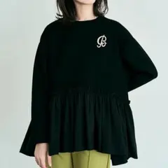 ペプラムトップス チュニック