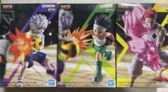 ハンターハンター　フィギュア3体セット　ゴン、キルア、ヒソカ